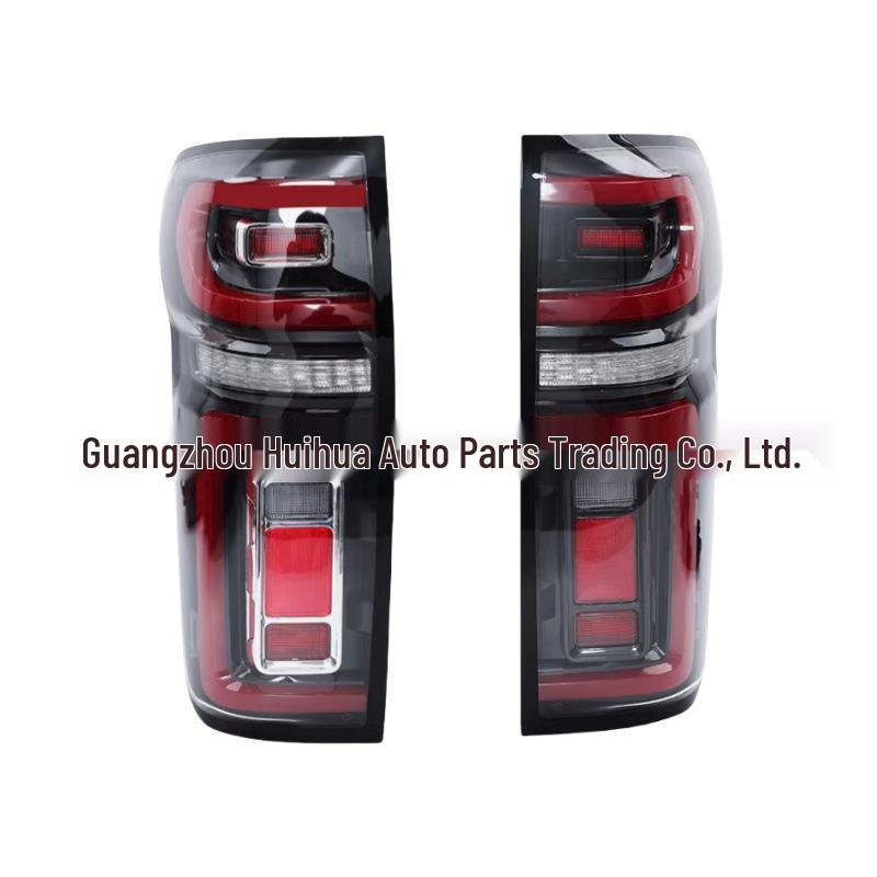 Great Wall Pao POER Taillight Assembly: Rear Light 4133101XPW04A, 4133100XPW04A Driver - Left/Bright Frame