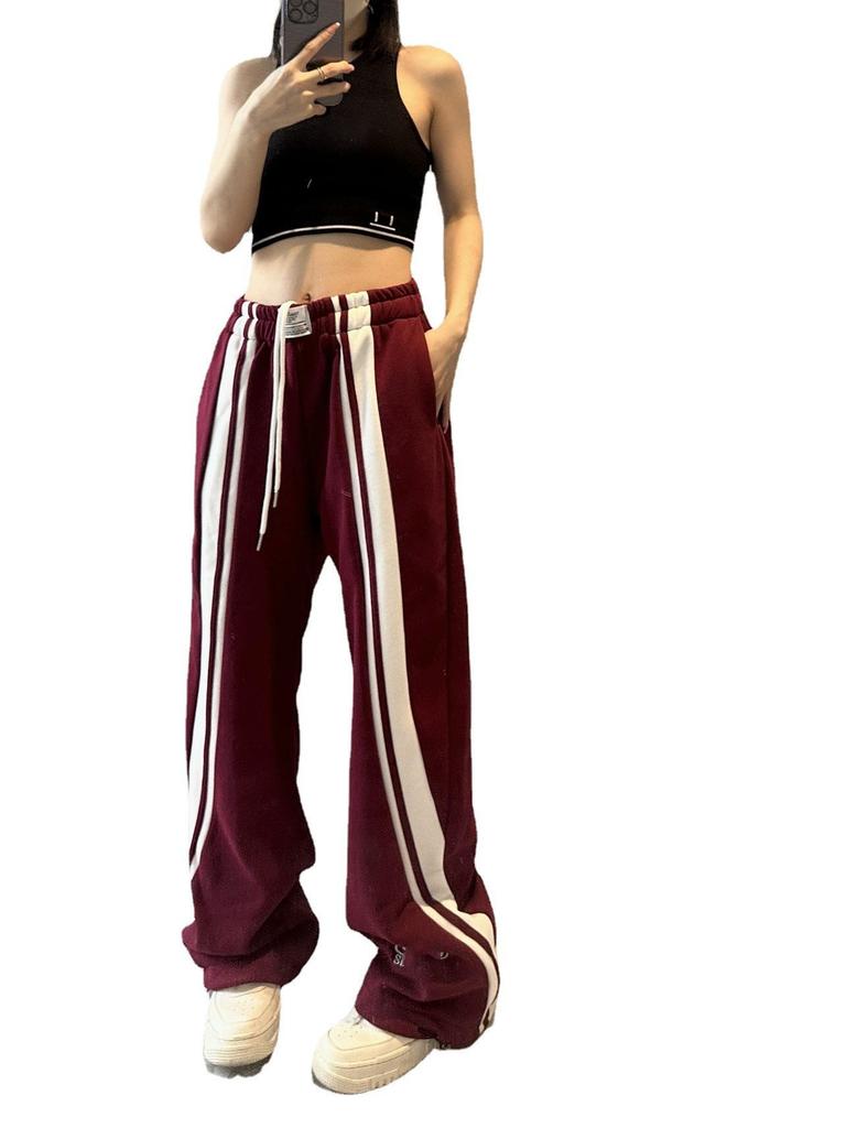 2023 Women's Loose Casual Korean Style Summer Wide-Leg Trousers