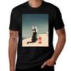 Cat Catching Snow T-Shirt T Shirts for Man Pack Cotton Mens Graphic T Shirts T-Shirt