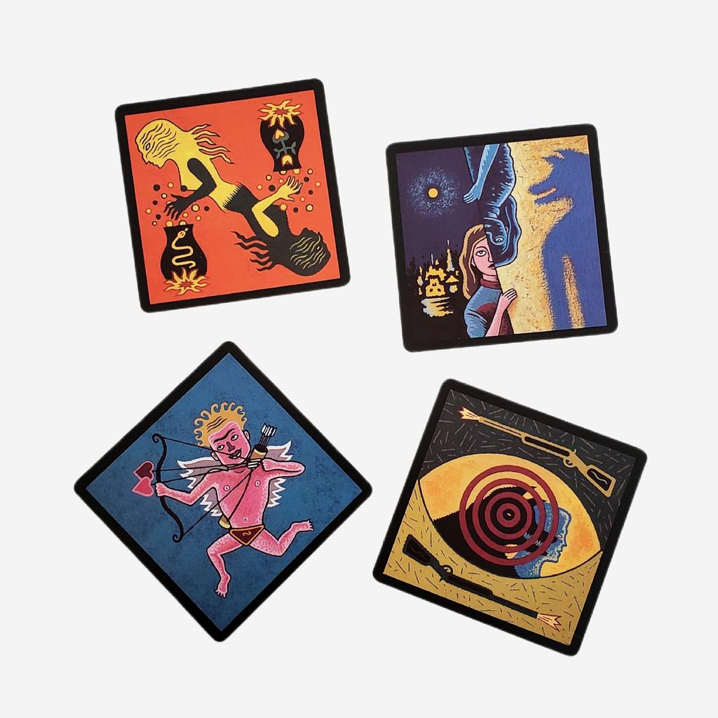 Werwolf Tötung Serie Karte Werwölfe von Millers Hollow Familie Freizeit Party