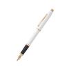 Cross Century II Pearlescent White Rose Gold Pen (Fountain)