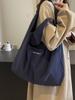 Nylon Tote Bag With Letter Print For Casual Daily Use Large Capacity Shoulder Bag
