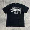 Stussy Stock Tokyo Tričko - Černé Unisex Tričko