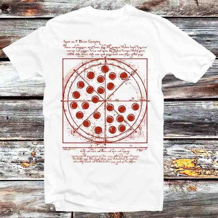 

Витрувианская пицца Леонардо да Винчи Человек-паук Том Холланд Футболка B643 2XL