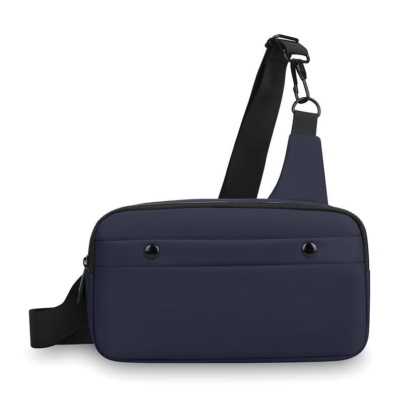 Herren Outdoor Brusttasche Umhängetasche Multifunktionale Umhängetasche Wasserdichte Kuh Handy Tasche
