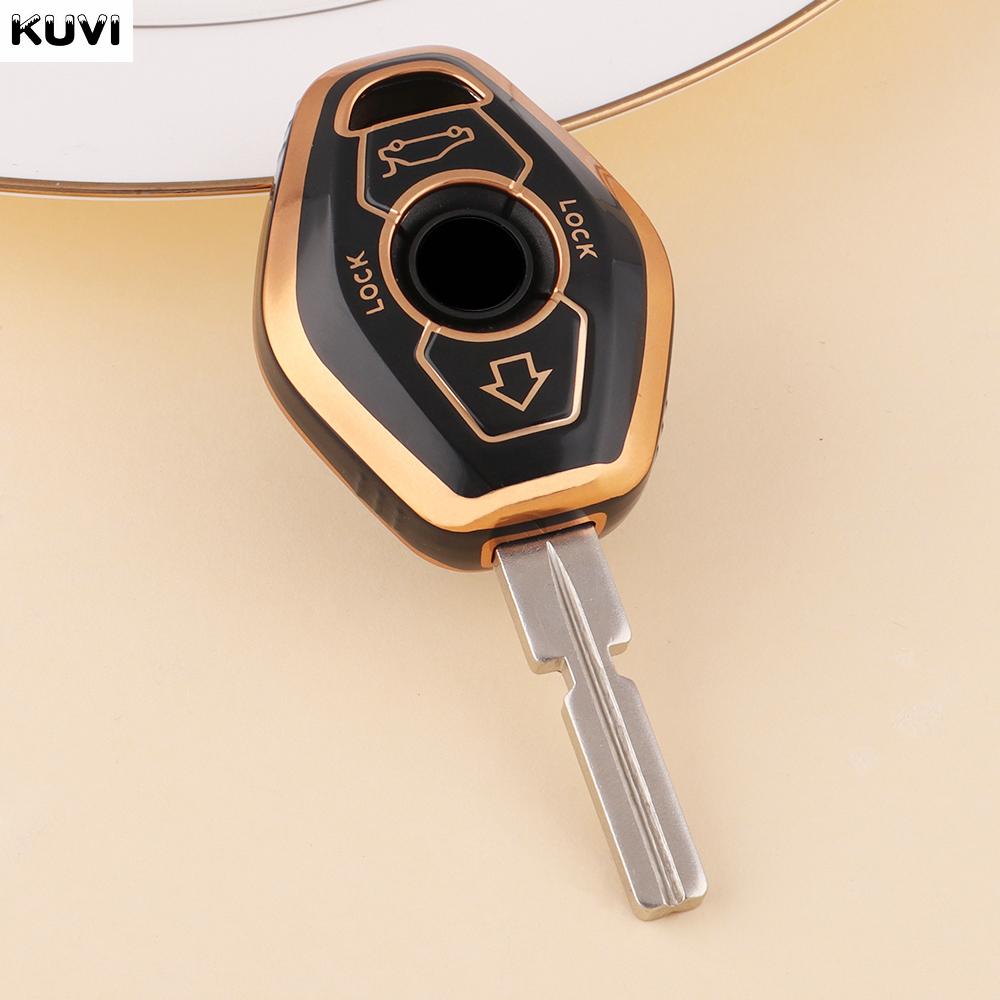 

3 Buttons Tpu Car Key Case Cover Shell For Bmw Ews X3 X5 Z3 Z4 1 3 5 7 Series E38 E39 E46 Keyless Protected Fob Bag Accessories