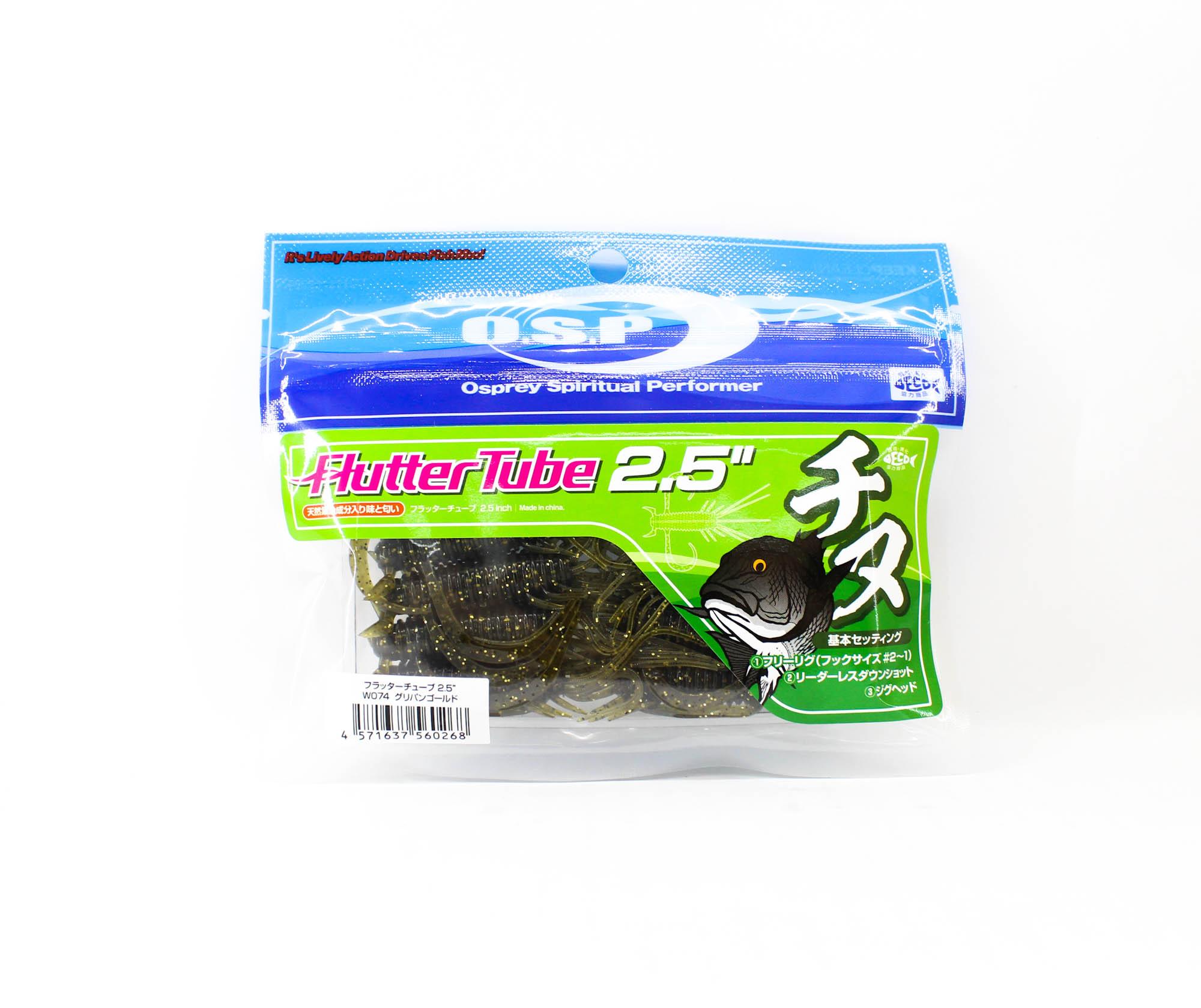 

OSP Soft Lure Flutter Tube 2.5 Inches W-074 (0268)