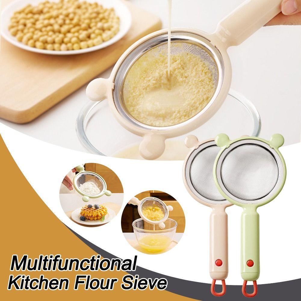 Multifunctional Kitchen Flour Sieve Filter Tool Food Filters New Household Colander