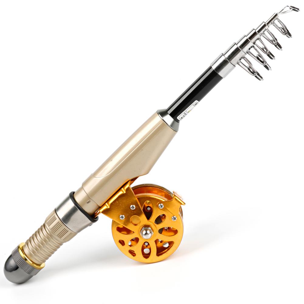 

Удочка для зимней удочки Sougayilang с набором катушек для зимней рыбалки, карбоновая удочка, комбинированные наборы катушек для зимней рыбалки mini