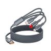 120W 3-in-1 Super Flash Charging Cable for Apple, Huawei, Type-C & Android Devices