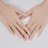 Kyzc Tight Spell Ring Opening Men And Women, Two-In-One Combination Couple Qixi Festival Valentine'S Day Gift With