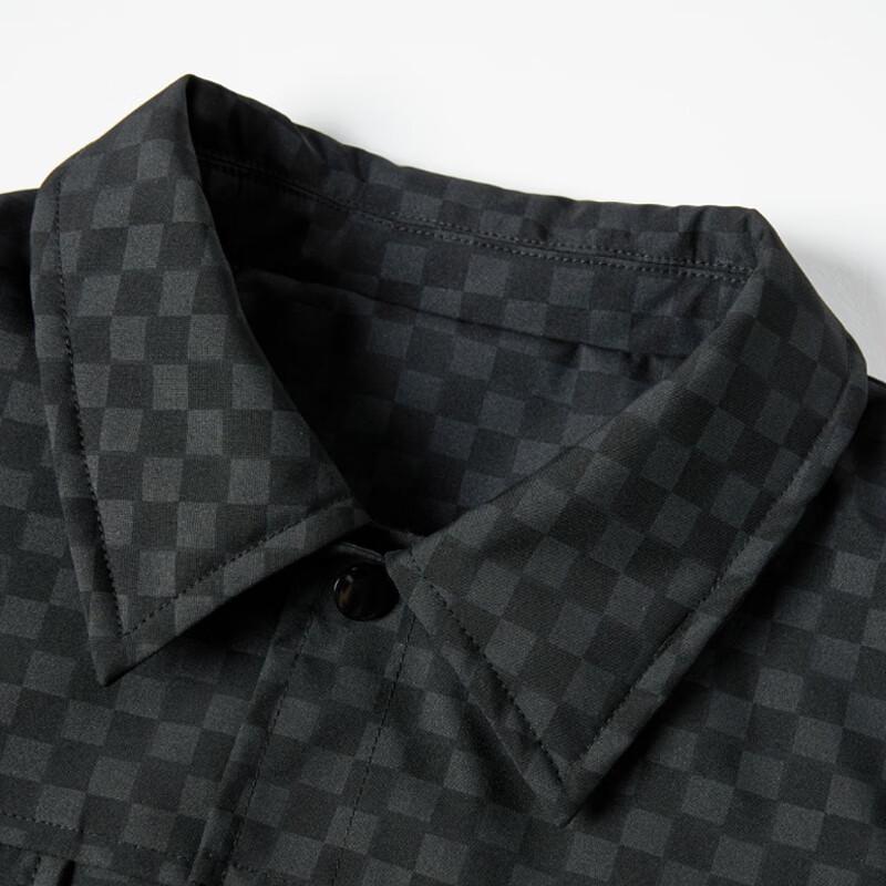 FIRS Men's Spring/Autumn Checkered Lapel Jacket