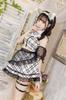 Clearstone Lyrical Palette Cosplay Halloween Ash Wolf Maid Gray Women's