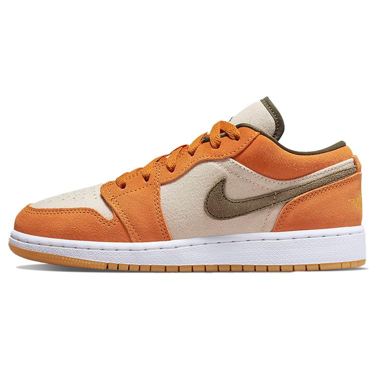 New Jordan 1 Low Light Curry GS DJ0342-102