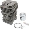 Chainsaw Cylinder Assembly P350 351 P742 738 840 P842 41MM FOR -Piston Cylinder -Piston Assembly Fit For Garden