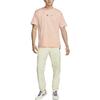 T Shirts Men's Orange Pink Crew Neck Moderate Straight Fit DQ1859-800