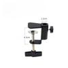 Universal Desk C Clamp Adapter Fixed Connector for Microphone Lamp Webcam Camera Support Stand Accessories