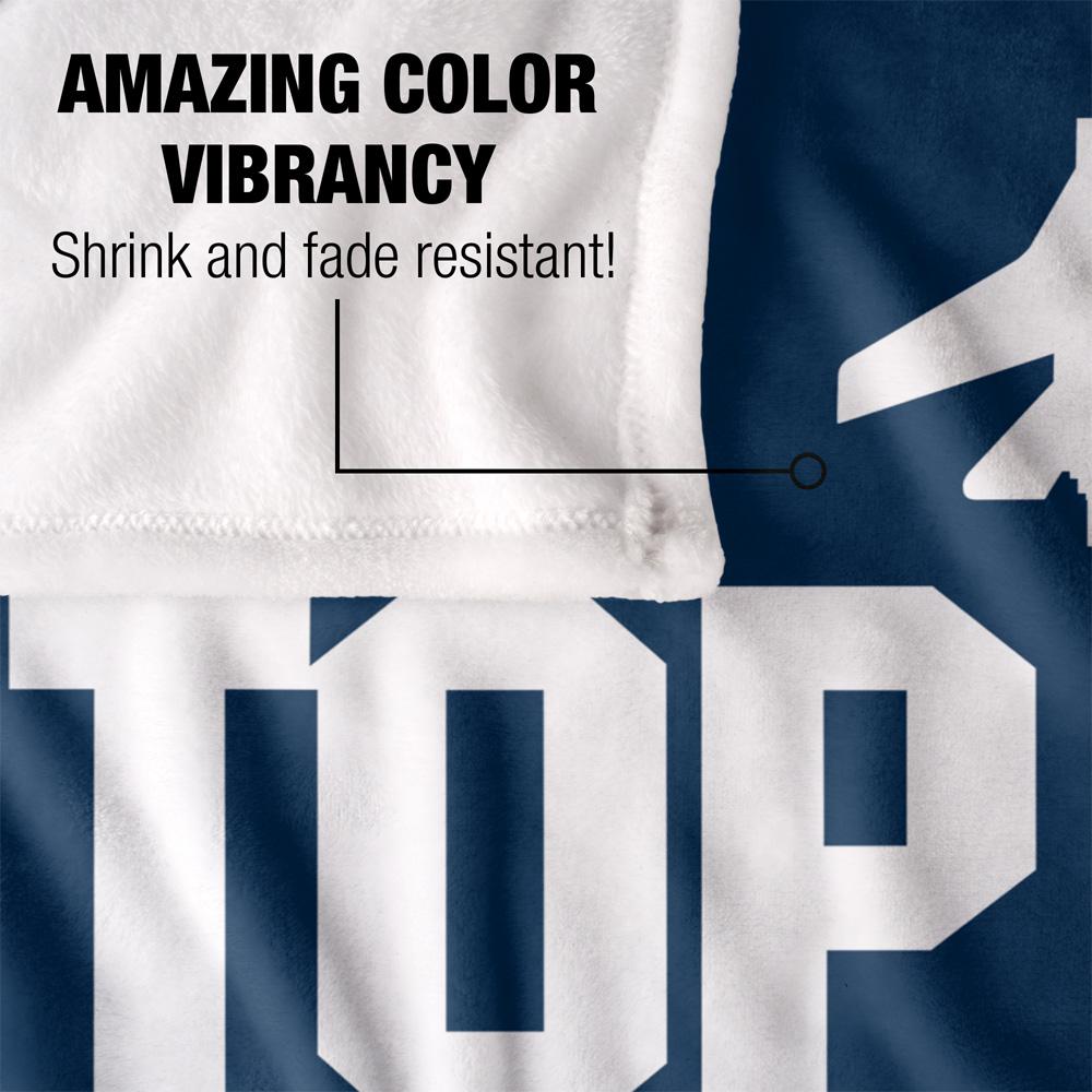 Top Gun Top Dad Silky Supersoft Blanket