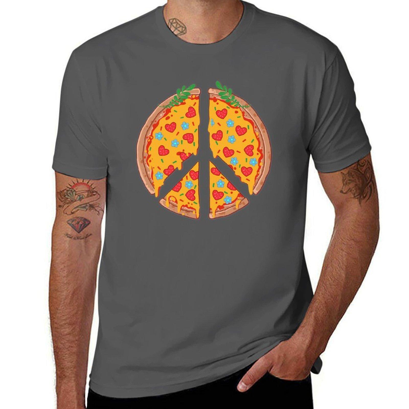 

Peazza Love and Joy TShirt Big Size Simple TShirt 4XL