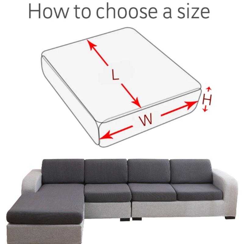 Polar Fleece Sofa Seat Cushion Cover Elastic Sofa Covers for Living Room Pet Kids Mat Chair Cover Furniture Protector 10 Sizes
