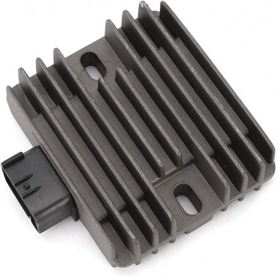 

Регулятор напряжения автомобиля, 21066-0030 Регулятор-выпрямитель напряжения из алюминиевого сплава с 6 контактами, Сменный выпрямитель для автомобиля, Подходит для 900 VN900 Vulcan 21066-0705