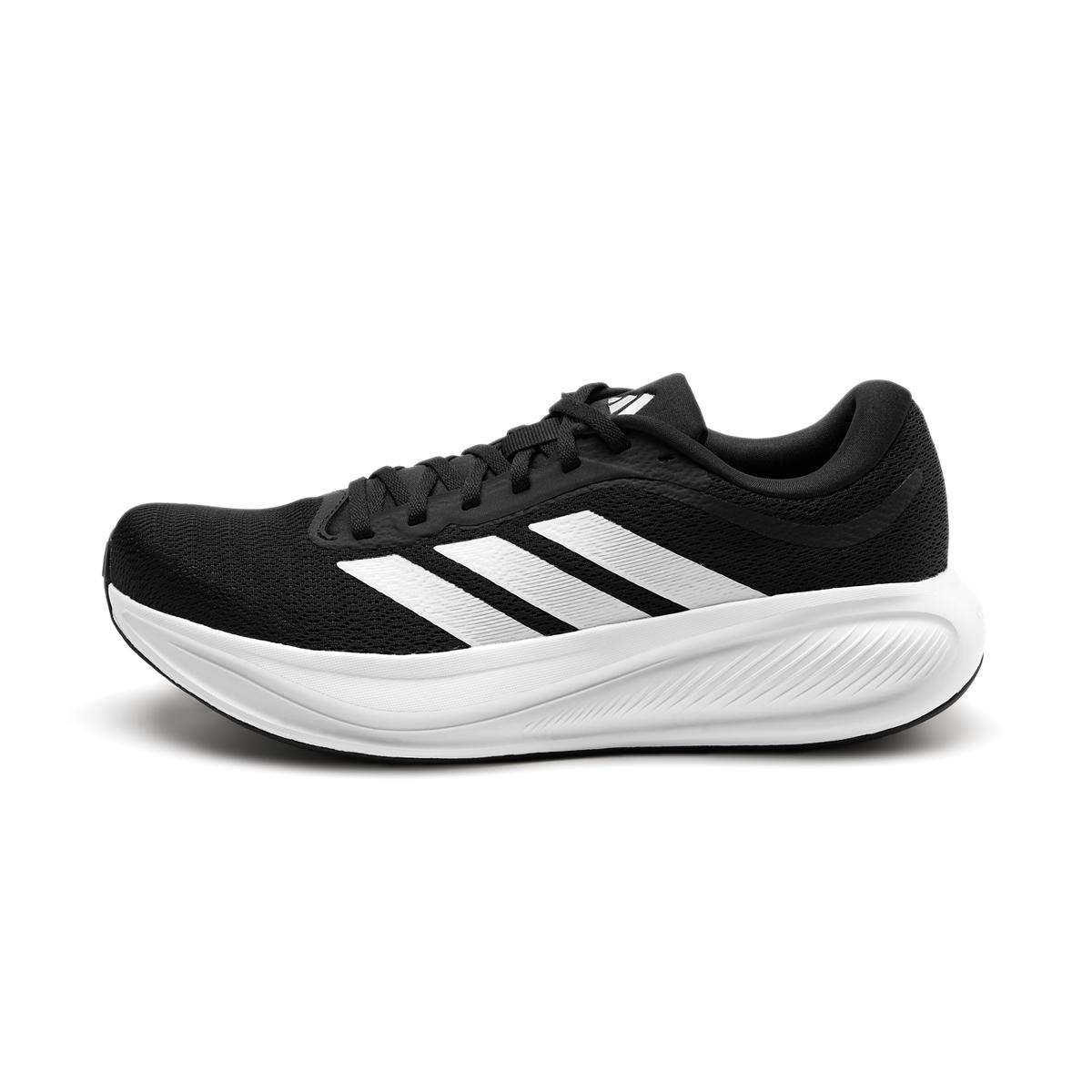 Adidas RESPONSE RUNNER 2 Дышащие Легкие Амортизирующие Беговые Кроссовки Унисекс Черные KJ1736 41⅓