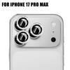 Bling Camera Lens Protector for IPhone 17/17 Air/17 Pro/17 ProMax Aluminum Alloy Tempered Glass Diamond Lens Cover for IPhone17
