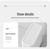 Smart Large-Capacity Trash Can with Lid for Bathroom, Toilet, Kitchen, and Living Room