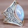 Retro Marquise Ring - European & American Fashion Style