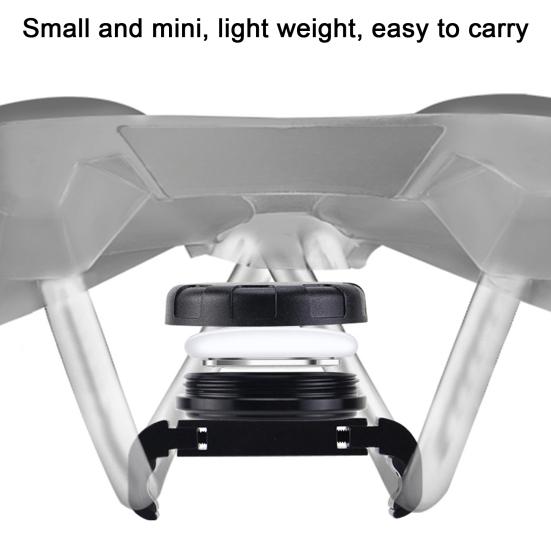 Bike Mount Bicycle GPS Tracker Holder Rustproof High Strength Mini Lightweight Easy To Install Universal Fit Anti-Theft Bike Bracket for AirTag