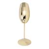 Metal Wine Goblet Stainless Steel Elegant High Hardness Widely Used Metal Wine Glass for Party Wedding Banquet