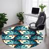 1pc Birds Pattern Office Round Area Rug, Indoor Mat Suitable For Office, Under Office Chairs Bedroom Living Room Home Decor, Room Deco