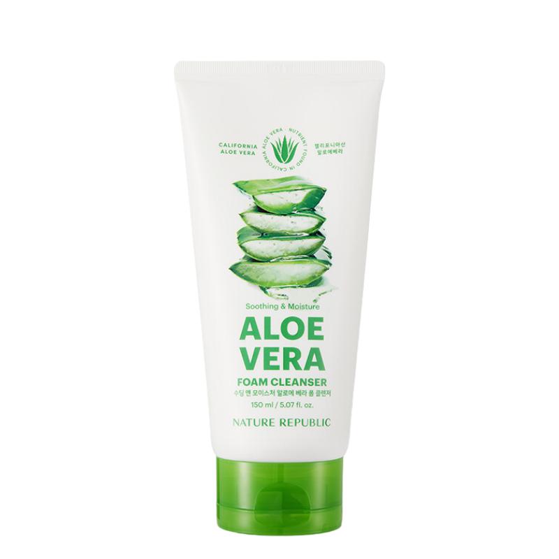 Soothing & Moisture Aloe Vera Foam Cleanser