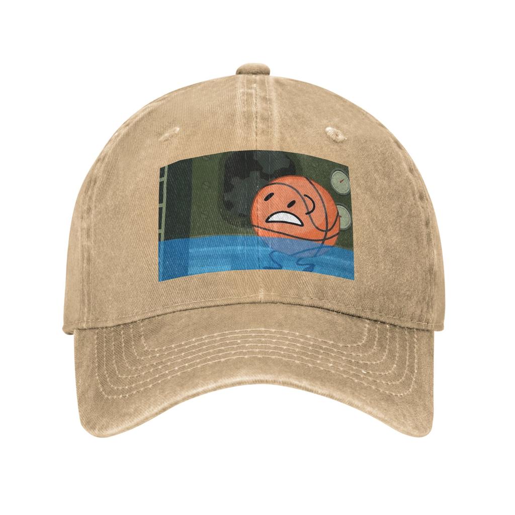 Battle for Dream Island BFDI Basketball Baseballkappen Gewaschene Jeanshüte Outdoor Verstellbare Kappe Sport Baseball Cowboyhut