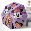 1 Stück Halloween Mickey, Minnie 8-Rippen Automatischer Faltregenschirm, Tragbar & Faltbar, Lässige Nutzung im Freien, Outdoor-Regenschirm y250726045