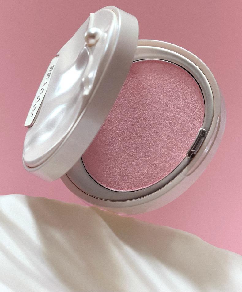 Oyster Heart Joocyee Yeast Honey Powder Blush & Matte Nude Pink Highlighter Cream