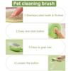 Removes Undercoat Sunflower Pet Comb Comfortable Cats Dogs Hair Remover  Pet Cleaning