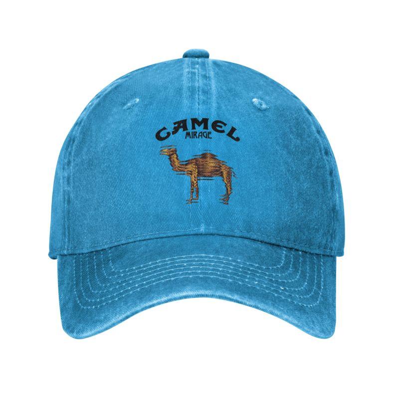 Kamel Mirage Band Herren Damen Baseballkappen Used Gewaschene Kappen Hut Vintage Outdoor Alle Jahreszeiten Reise Verstellbare Passform Sonnenschutzmütze