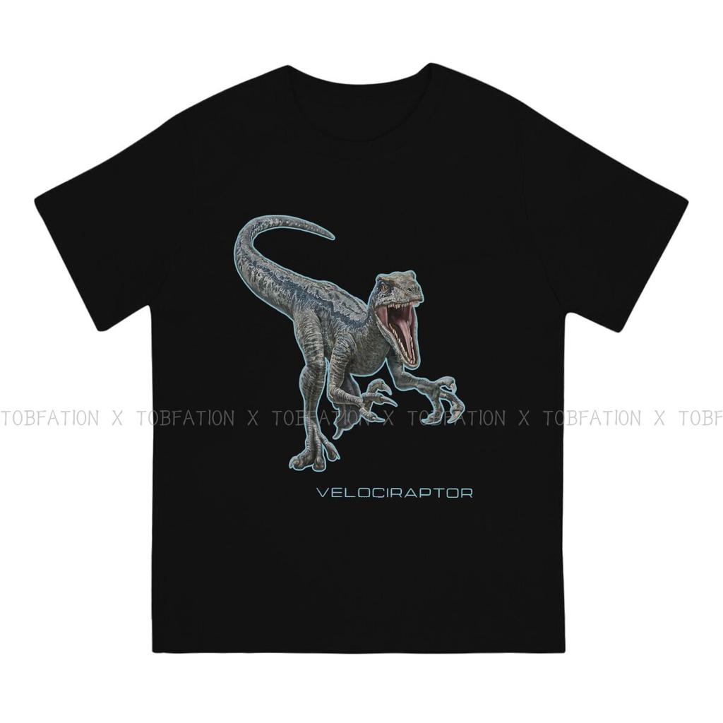 Jurassic Park Dinosaurs Film Man TShirt Velociraptor Fashion T Shirt Harajuku Sweatshirts Hipster