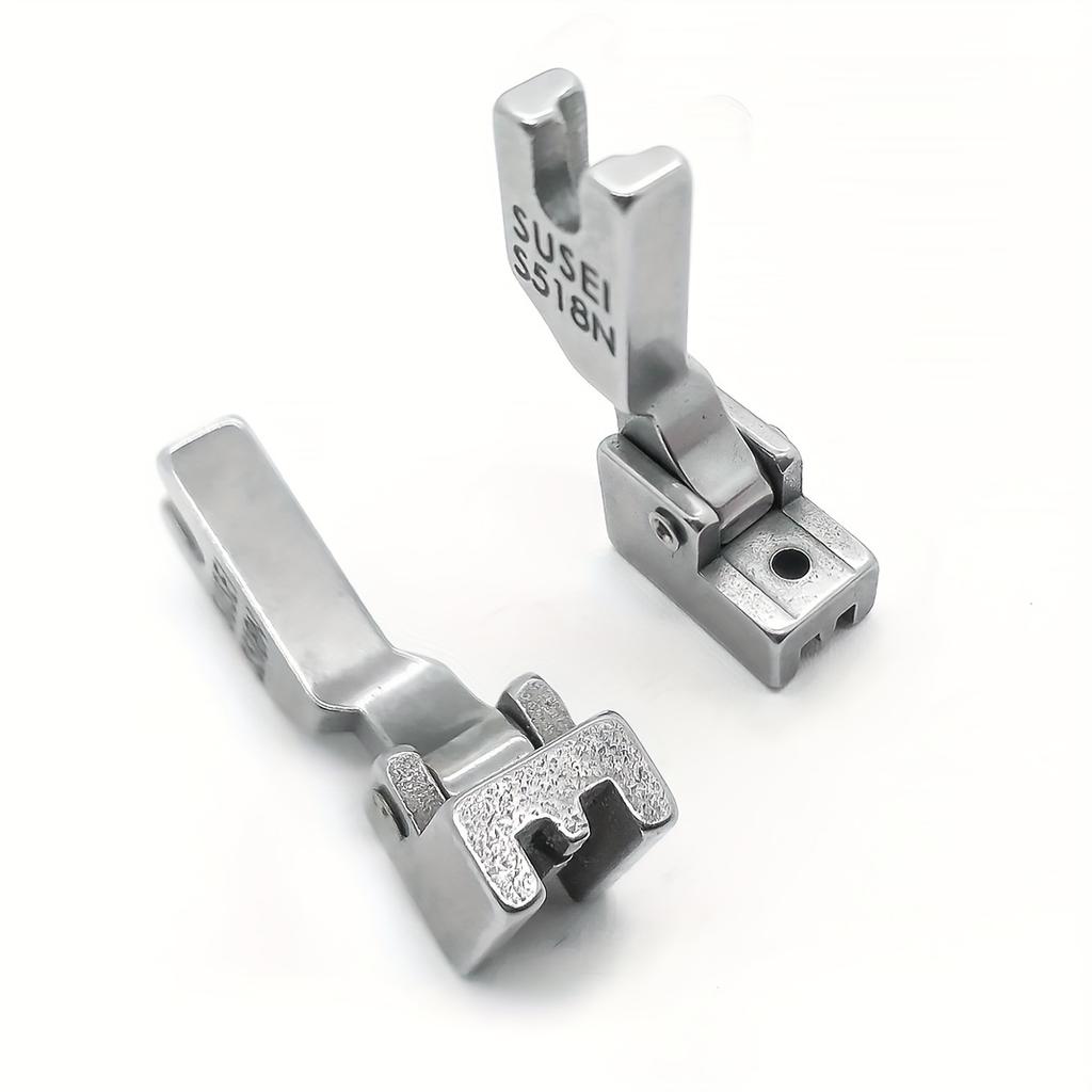 1pcs Industrial Lockstitch Sewing Truck S518N Invisible Zipper Presser Foot Special Invisible Zipper Presser Foot
