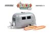 Greenlight 1/64 Scale Airstream Bambi 16' Trailer with Surfboard (Imported)