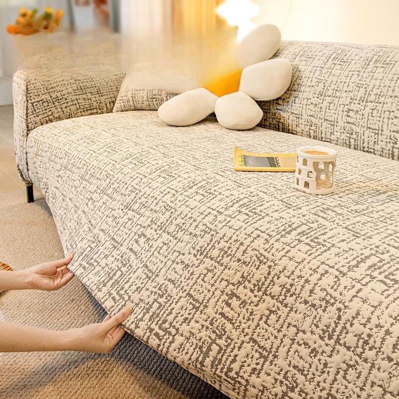 New Elastic Sofa Cover High End Cover  Four Season All Inclusive Sofa Cover Pastoral Cover