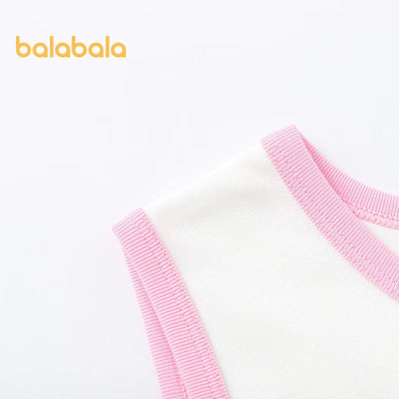 Balabala Girls' Sleeveless A-Line Dress