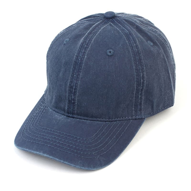 Universal Chemistry Muji Pigment Washing Navy Ballcap Washing Ball Cap