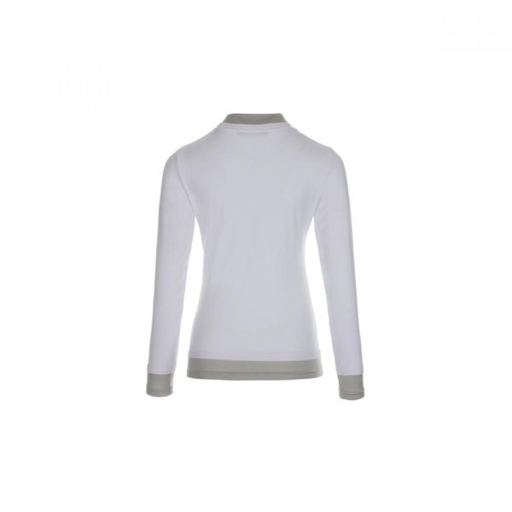 Bermudagrass Modal Layered T shirT whiTe