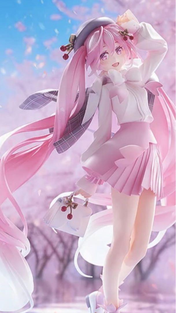 

[Б/У] Hatsune Miku Sakura Miku Rella Версия для координации на любование сакурой. фигура