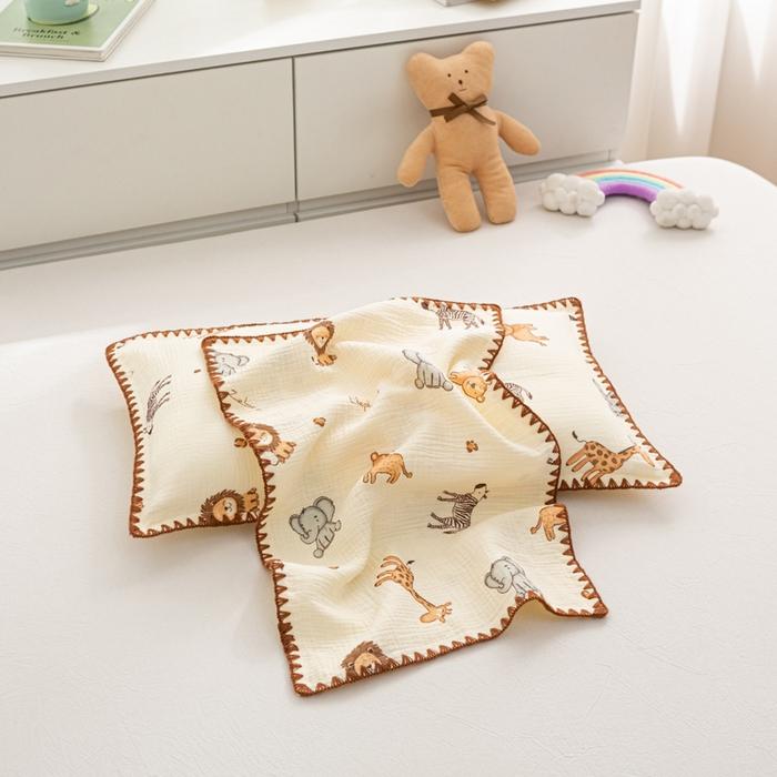 2pc Summer Kids Cotton Cartoon Pillowcase 30x50/48x74cm,A-Type Car Animal Pillow Cover,Cute Pillow Case,Home Dormitory Bedding,