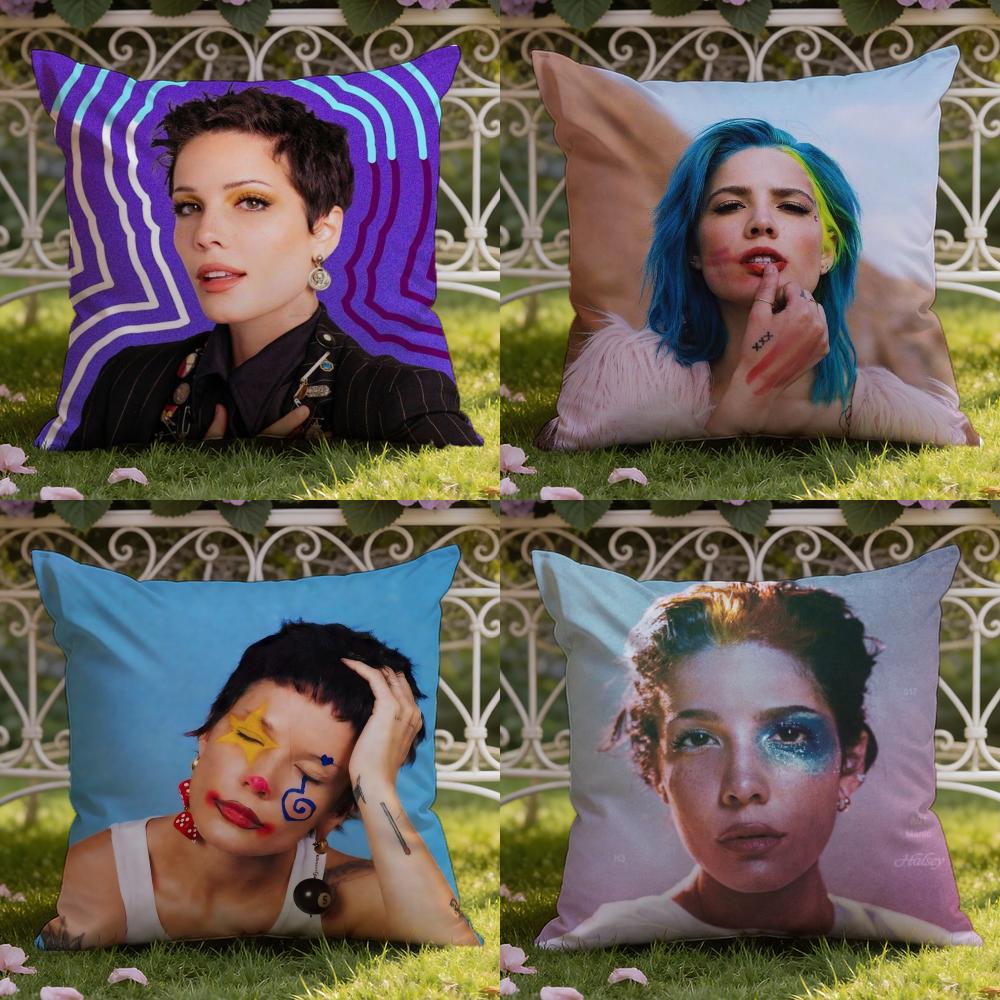 Singer H-Halsey Cushion Cover Home & Car Dual-Scene Pillow Cover: Reversible for Premium Comfort