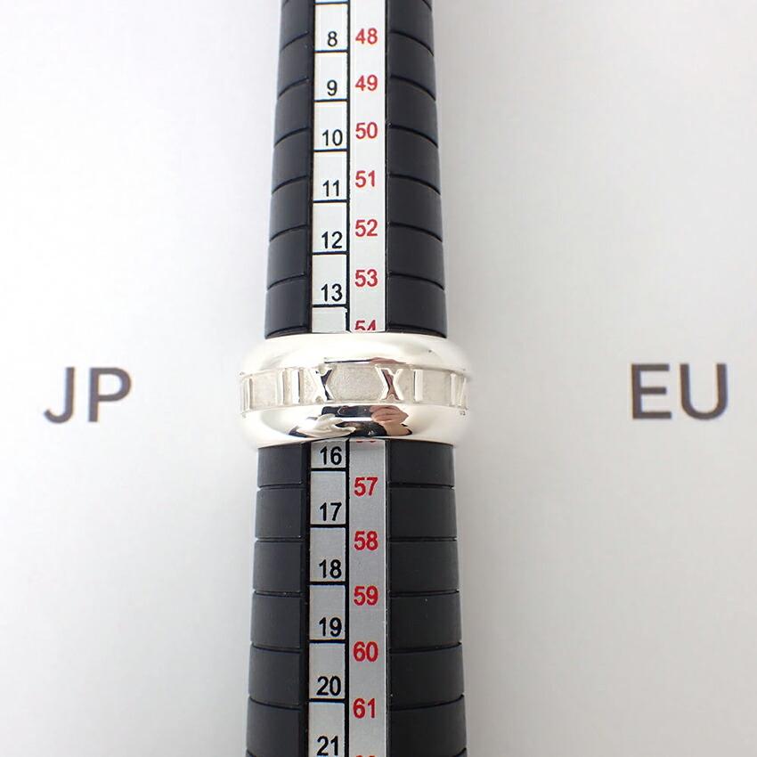 [Pre-owned] TIFFANY / Tiffany / 925 / Atlas Wide / Ring / Size 15 / j58-5