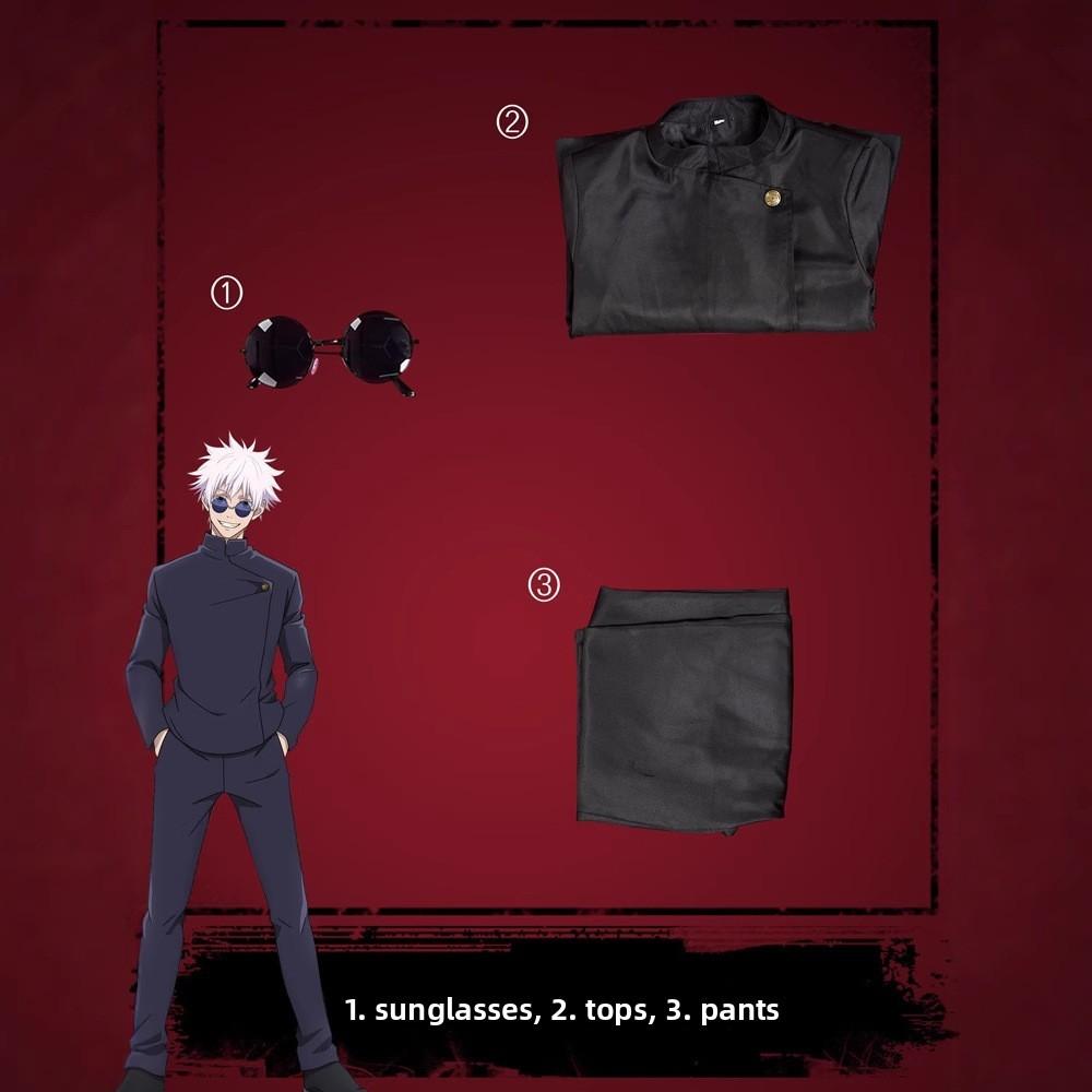 Jujutsu Kaisen Gojo Satoru And Geto Suguru Cosplay Costume With Polyester Fabric For Anime Fans